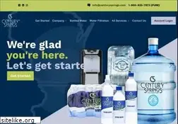 Sites similar to centurysprings.com