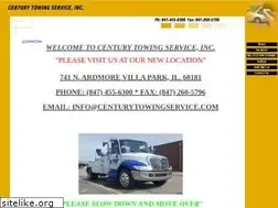 Sites similar to centurytowingservice.com