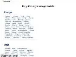 Sites similar to ceny-swiat.pl