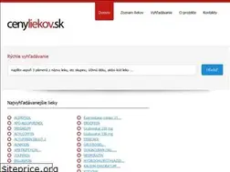 Sites similar to cenyliekov.sk