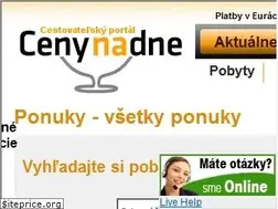 Sites similar to cenynadne.sk
