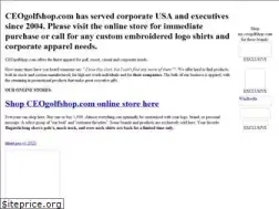 Sites similar to ceogolfshop.com