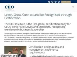 Sites similar to ceoinstitute.ae