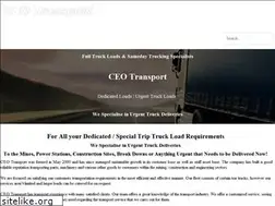 Sites similar to ceotransport.co.za