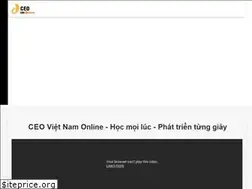 Sites similar to ceovietnamonline.vn