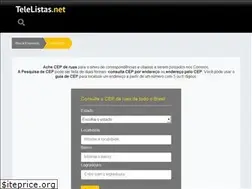 Sites similar to cep.telelistas.net