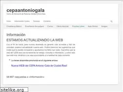 Sites similar to cepaantoniogala.es