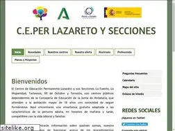Sites similar to ceperlazaretoysecciones.es