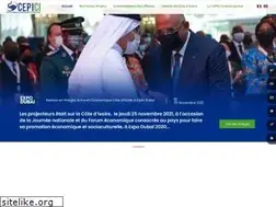Sites similar to cepici.gouv.ci