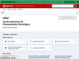 Sites similar to ceplan.gob.pe
