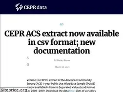 Sites similar to ceprdata.org