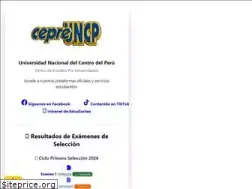 Sites similar to cepreuncp.edu.pe