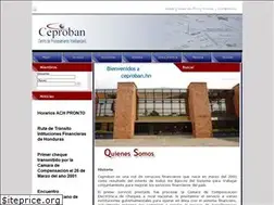 Sites similar to ceproban.hn