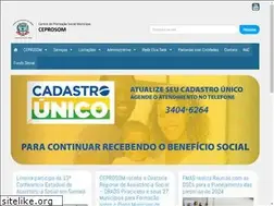 Sites similar to ceprosom.sp.gov.br