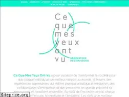 Sites similar to cequemesyeuxontvu.com