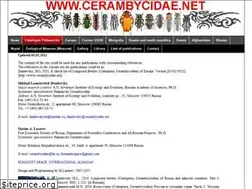 Sites similar to cerambycidae.net