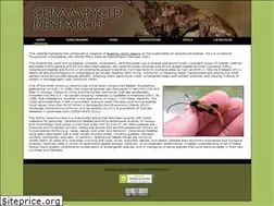 Sites similar to cerambycids.com