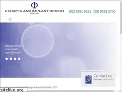 Sites similar to ceramicandimplantdesign.com.au