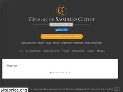 Sites similar to ceramichesassuolooutlet.it