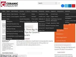 Sites similar to ceramicindustry.com