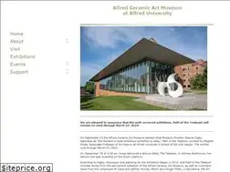 Sites similar to ceramicsmuseum.alfred.edu