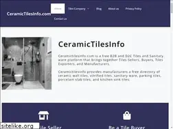 Sites similar to ceramictilesinfo.com