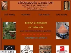 Sites similar to ceramiques-laristan.com
