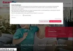 Sites similar to ceramtec.de