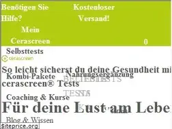 Sites similar to cerascreen.de