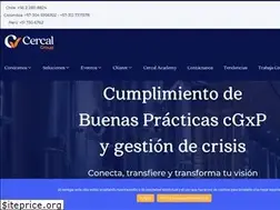 Sites similar to cercal.cl