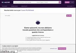 Sites similar to cercalavoro.monster.it