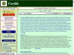 Sites similar to cerdik.web.id