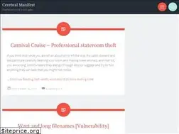 Sites similar to cerebralmanifest.com