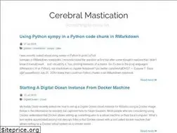 Sites similar to cerebralmastication.com