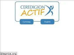 Sites similar to ceredigionactif.org.uk