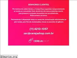 Sites similar to cerejashop.com.br
