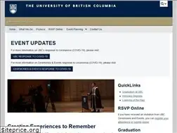Sites similar to ceremonies.ubc.ca