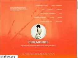 Sites similar to ceremoniesbook.com