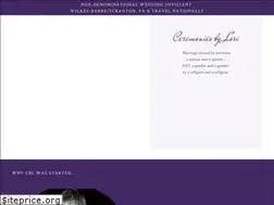 Sites similar to ceremoniesbylori.com