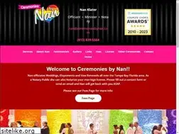 Sites similar to ceremoniesbynan.com