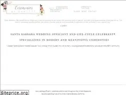 Sites similar to ceremoniesbynanette.com