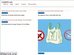 Sites similar to cereplast.com