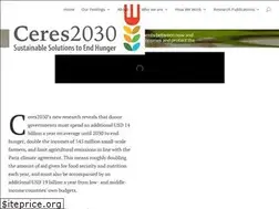 Sites similar to ceres2030.org