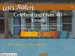 Sites similar to ceresbakery.com