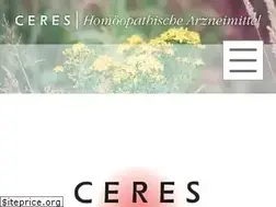 Sites similar to ceresheilmittel.ch