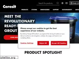 Sites similar to ceresit.com