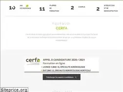 Sites similar to cerfa.sn