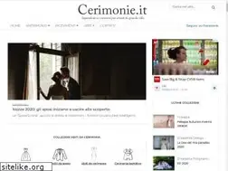 Sites similar to cerimonie.it