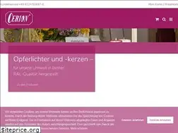 Sites similar to cerion.de