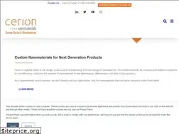 Sites similar to cerionnano.com